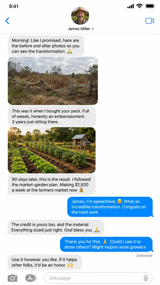 Customer testimonial 1