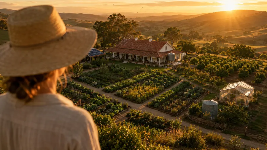Organized productive homestead